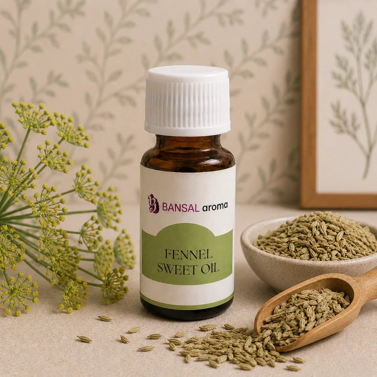 Fennel Sweet Oil – bulk supply from Bansal Aroma