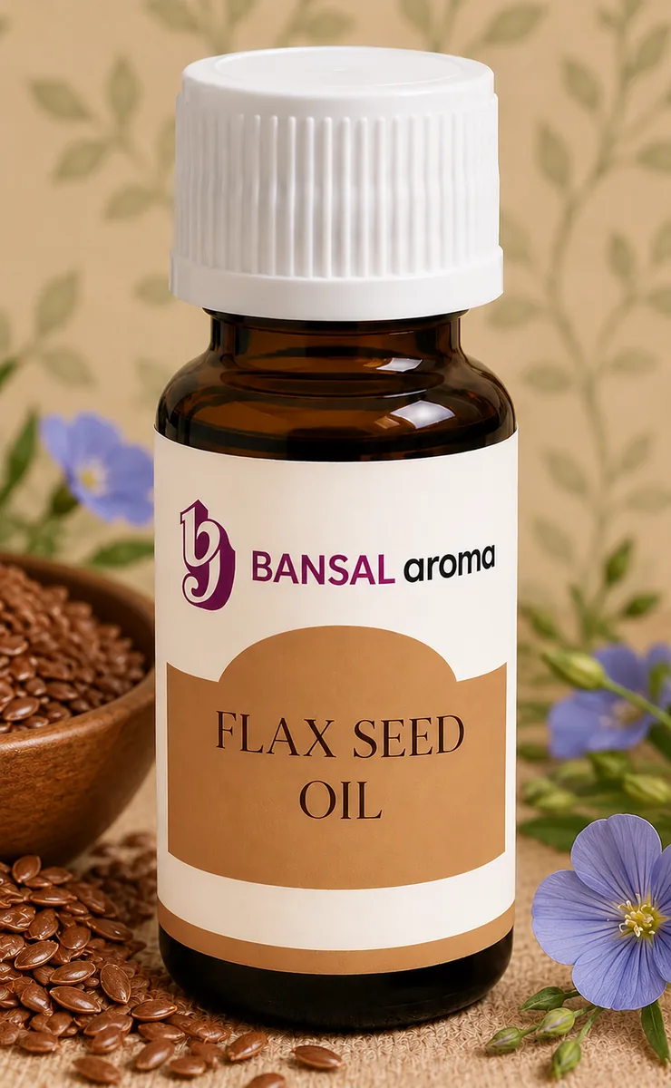 Flax Seed Oil – bulk supply from Bansal Aroma