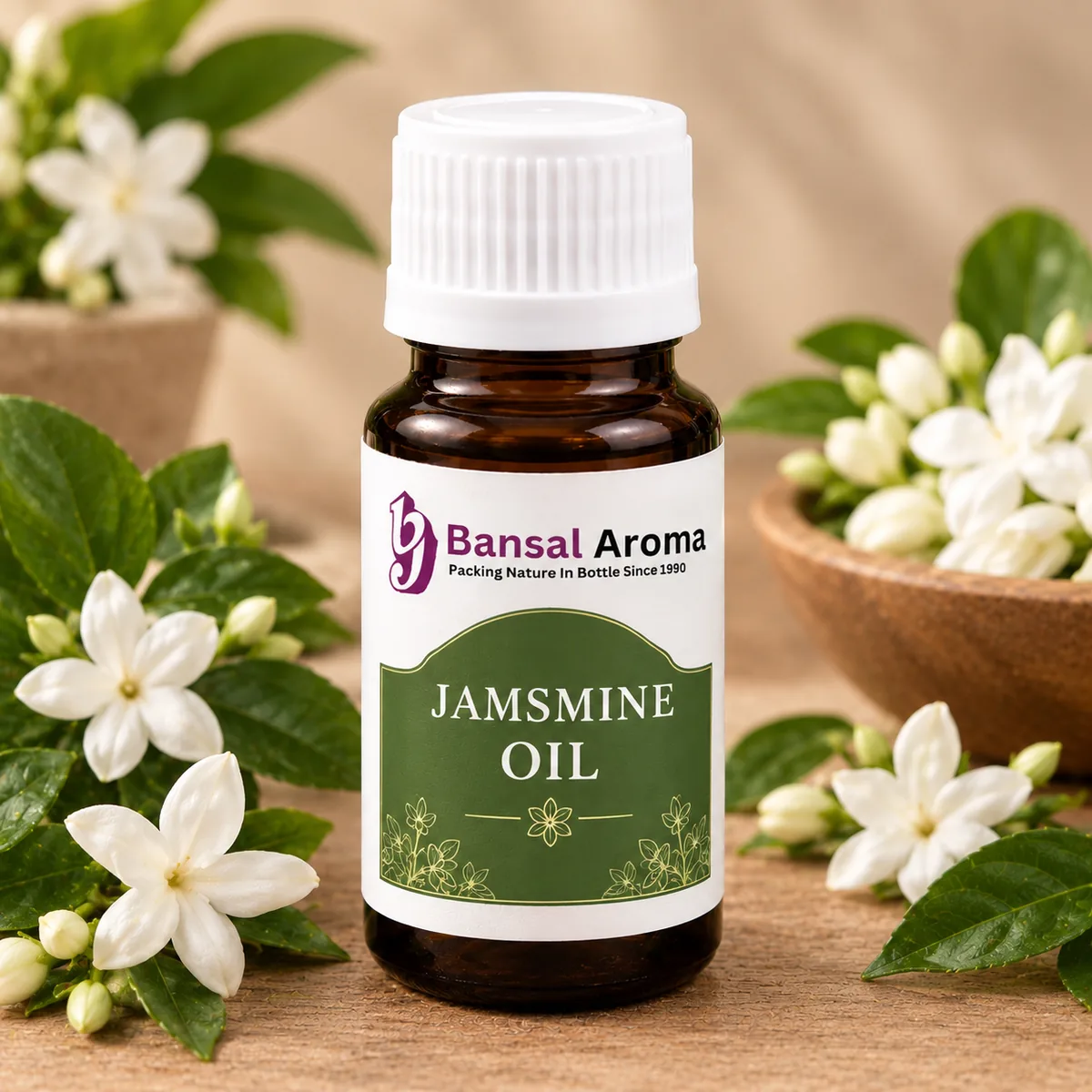 Jasmine Oil – bulk supply from Bansal Aroma