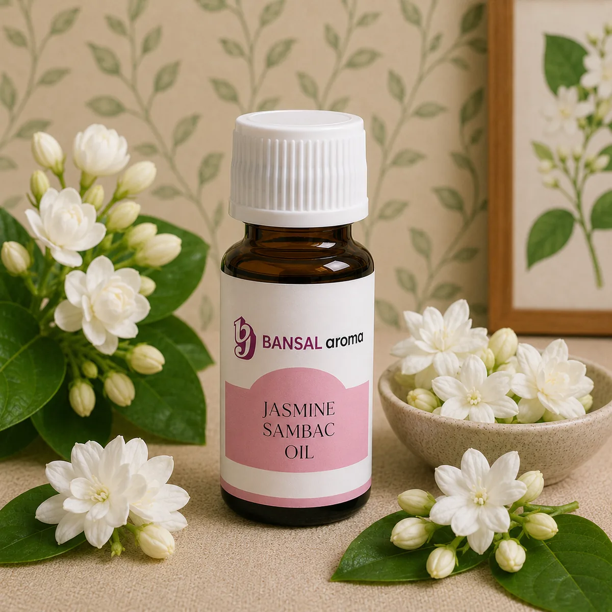 Jasmine Sambac Oil – bulk supply from Bansal Aroma