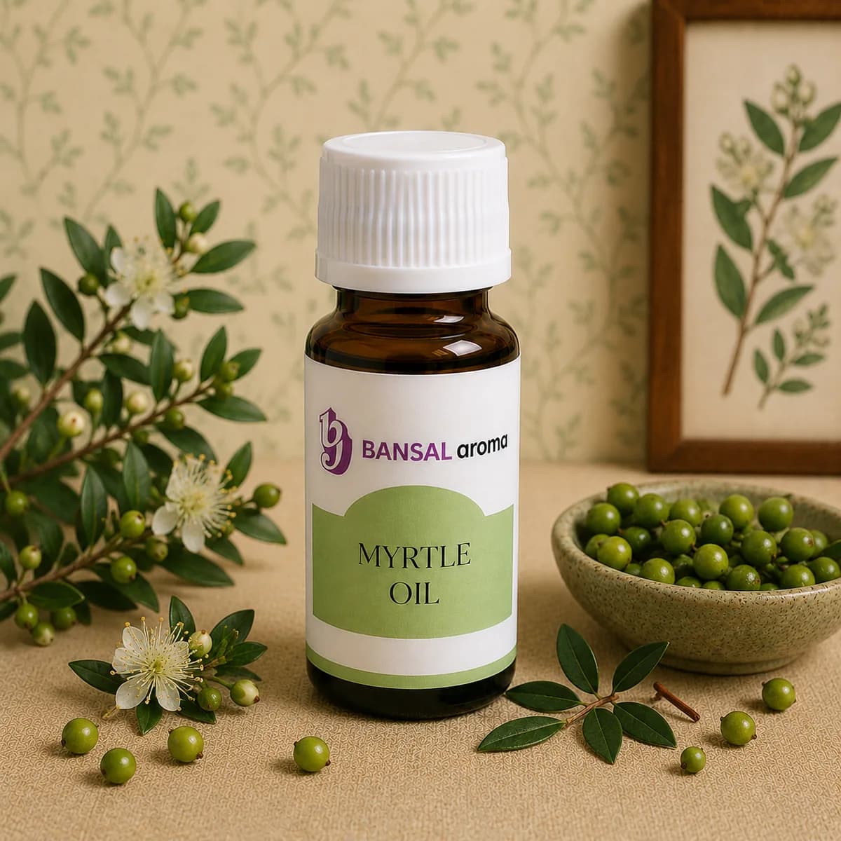 Myrtle Oil – bulk supply from Bansal Aroma
