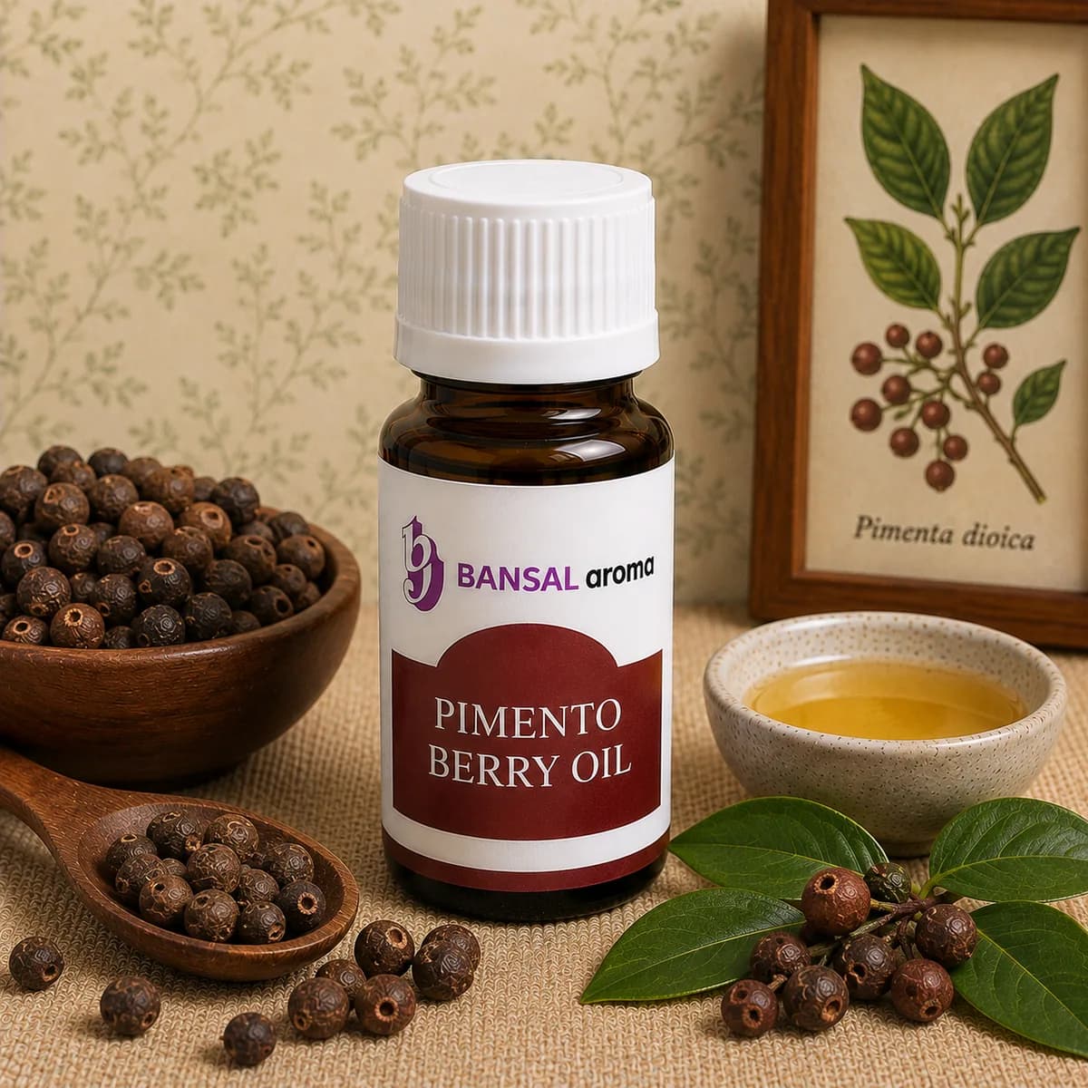 Pimento Berry Oil – bulk supply from Bansal Aroma