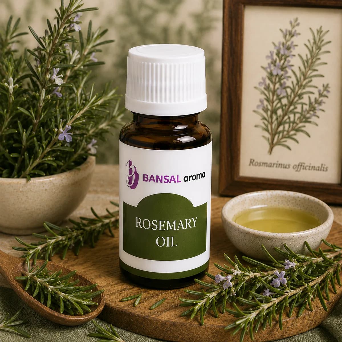 Rosemary Oil – bulk supply from Bansal Aroma